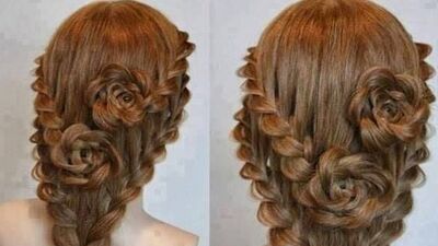 Sıradışı saç örgüleri