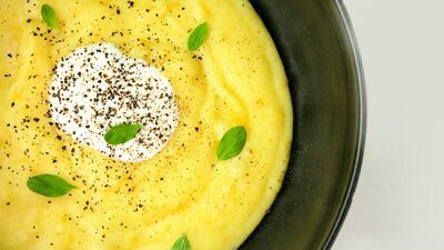 Elmalı patates püresi