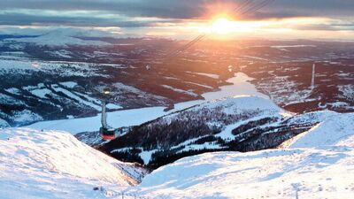 Sonsuz beyazlıkların şehri Åre...
