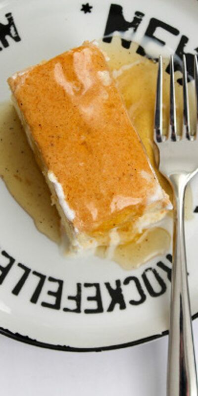 Karamel soslu trileçe