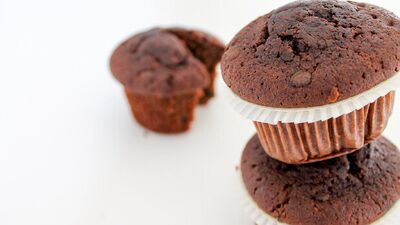 Çikolatalı ve kahveli muffin