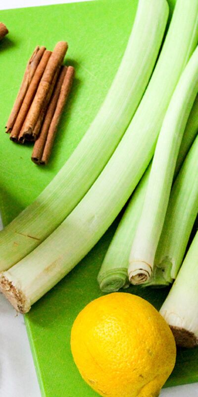 Zeytinyağlı - tarçın aromalı pırasa