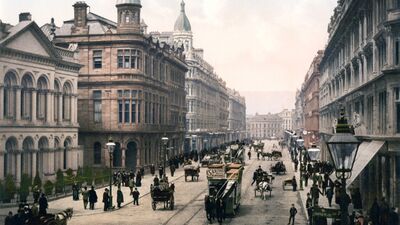 Kuzey İrlanda'nın başkenti Belfast...