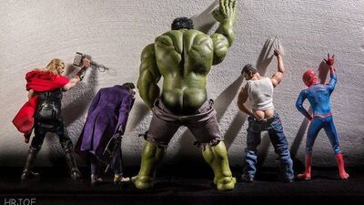 Süper kahramanların gizli yaşamı!