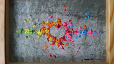 Origami sokak sanatı ile tanışın...