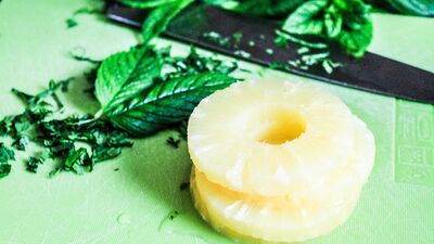 Alkolsüz Ananas Kokteyli