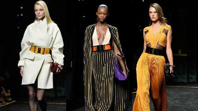 Paris Moda Haftası'nın beklenen defilesi Balmain