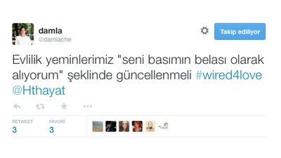 "Mutlu ilişkinin sırrı" semineri Twitter'da...