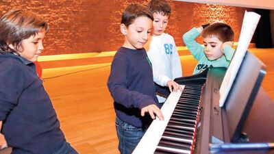 Çocuklar için müzik atölyeleri