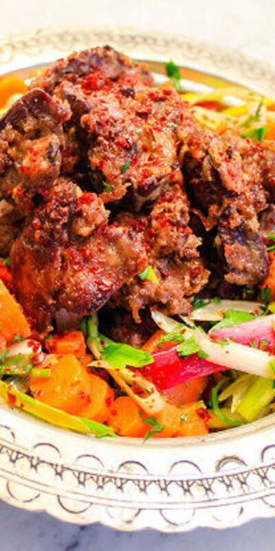 Ciğer Tava &amp; Baharatlı Havuç