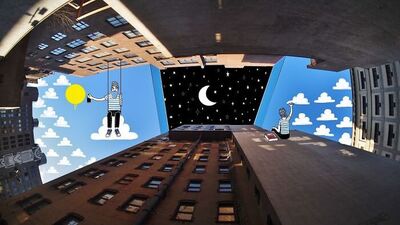 Gökyüzünü boyayan adam