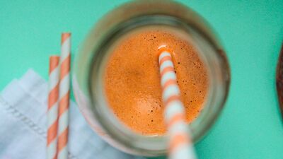 Havuç ve salatalık suyu