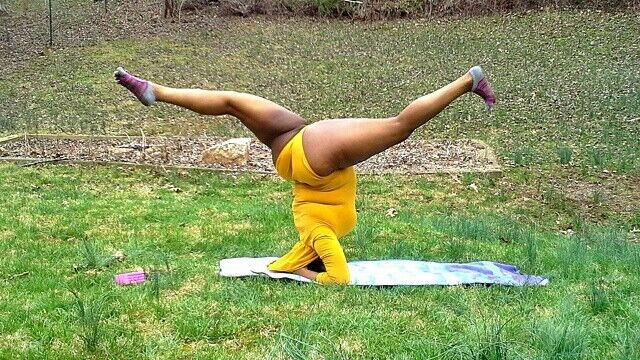 Büyük bedende yoga