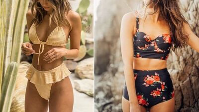 Küçük göğüslü kadınlar nasıl bikini seçmeli?