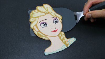 Çizgi kahramanların krepleri bir harika!