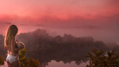 Doğada emzirenler...