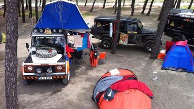 Çadırda tatil macerası