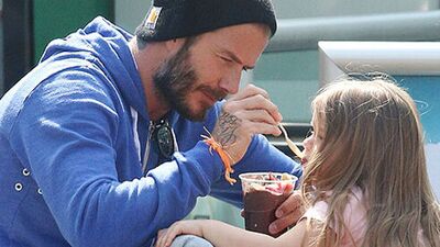 Babalığı David Beckham'dan öğrenin!