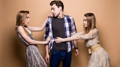 Eski kocam arkadaşımla birlikte!