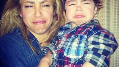 Shakira ve çocuklarının eğlenceli fotoğrafları