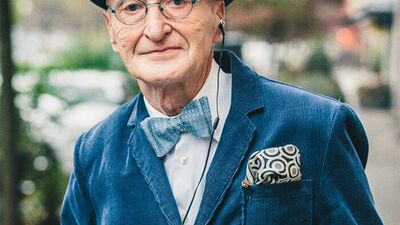 Stil sahibi ihtiyar delikanlı!