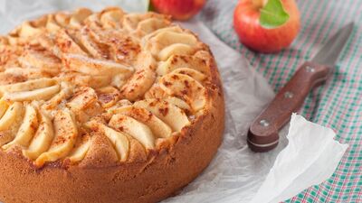 Pekmezli elmalı kek