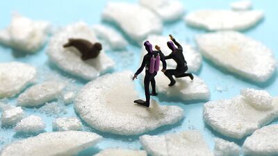 Minyatür insanların hayatına göz atın