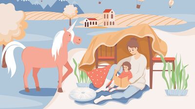 Çocuklarınıza bol bol resimli kitap okuyun