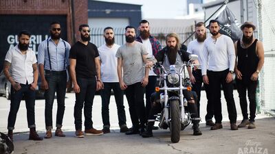 Sakallıları görünce korktular!