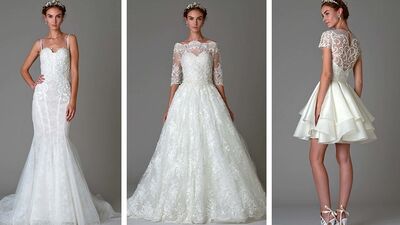 Marchesa 2016 Kış gelinlik koleksiyonu