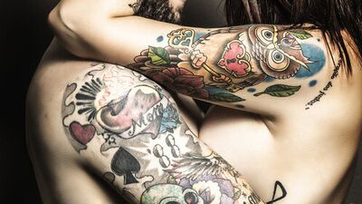 Bu dövmeler cesaret ister