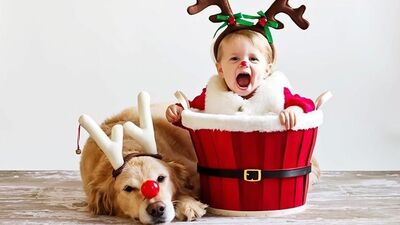 En sevimli yılbaşı bebekleri
