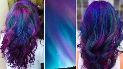 Saçlarda galaksi etkisi