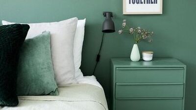 En renkli yatak odası dekorasyonları