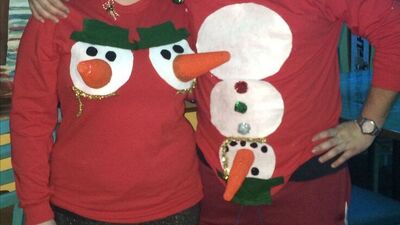 Bir garip yılbaşı kıyafetleri