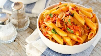 Nefis ton balıklı makarna tarifi