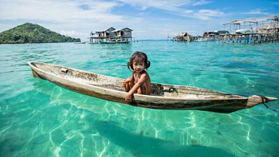 En şanslı kabile Bajau