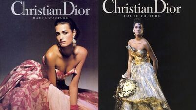80'ler ve 90'ların Haute Couture kampanyaları