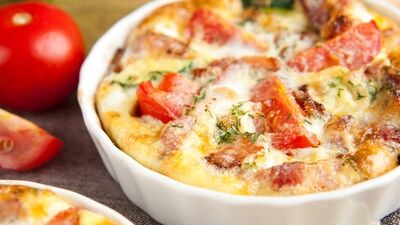 Akdeniz sebzeli graten