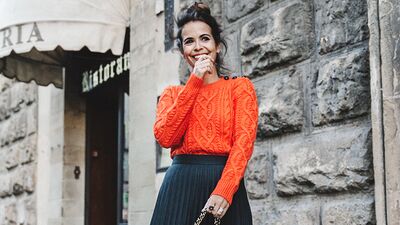 Turuncu giymenin püf noktaları