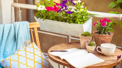 Balkonlarınızın keyfini çıkarın