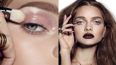 Islak görünümlü makyaj trendi