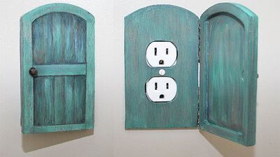 En yaratıcı priz kapakları