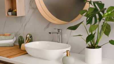 Sade ve minimalist banyolar