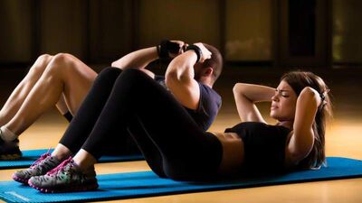 İnce bir bel için hareket edin!