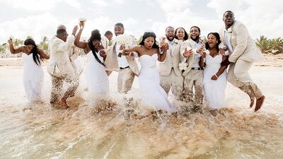 Olağandışı düğün fotoğrafları