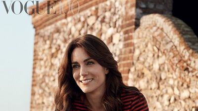 Kate Middleton'un Vogue fotoğrafları sergilendi