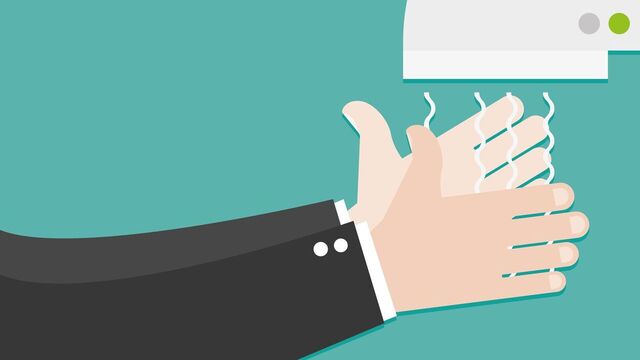 Ellerinizi bu makinede kurutuyorsanız...