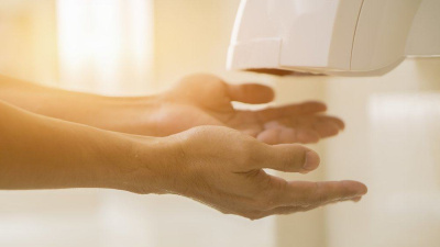 Ellerinizi bu makinede kurutuyorsanız...