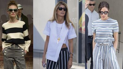 Trend: Çizgili pantolonlar